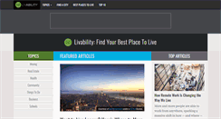 Desktop Screenshot of livability.com
